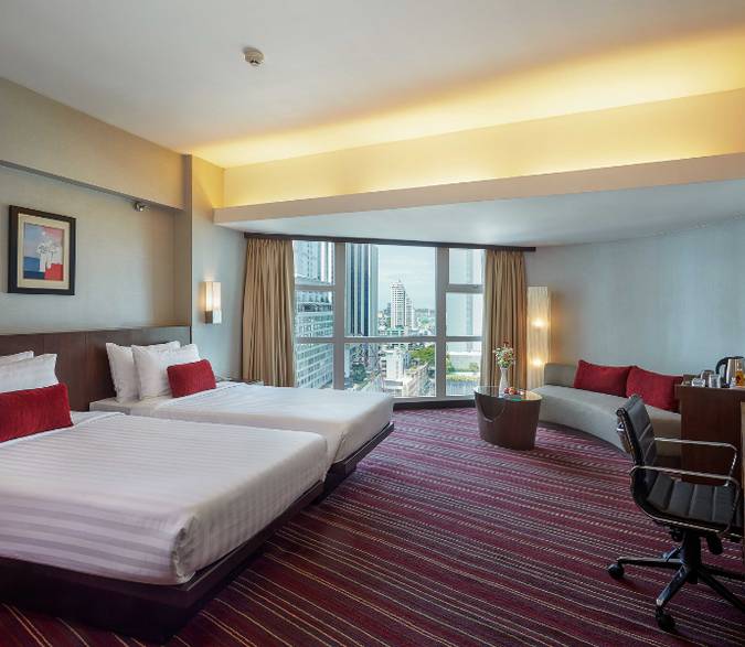 الغرف الديلوكس، تاور وينج  فندق أمباسادور بانكوك